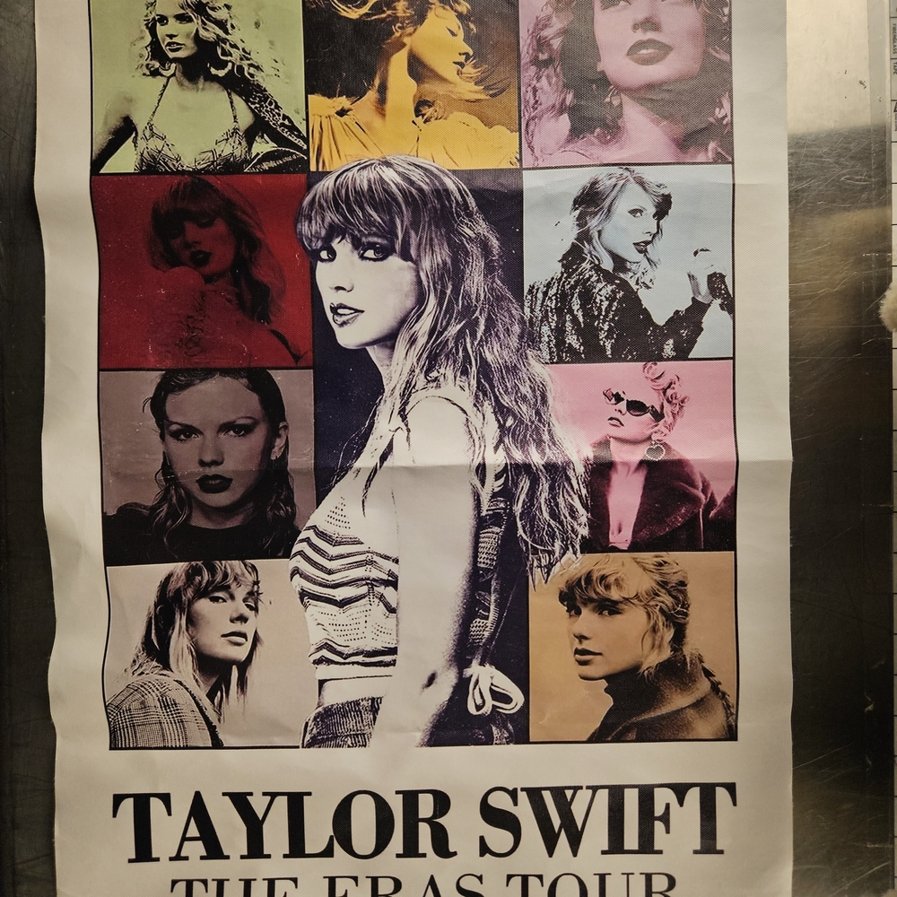 Taylor Swift Multicolor Wall Tapestry